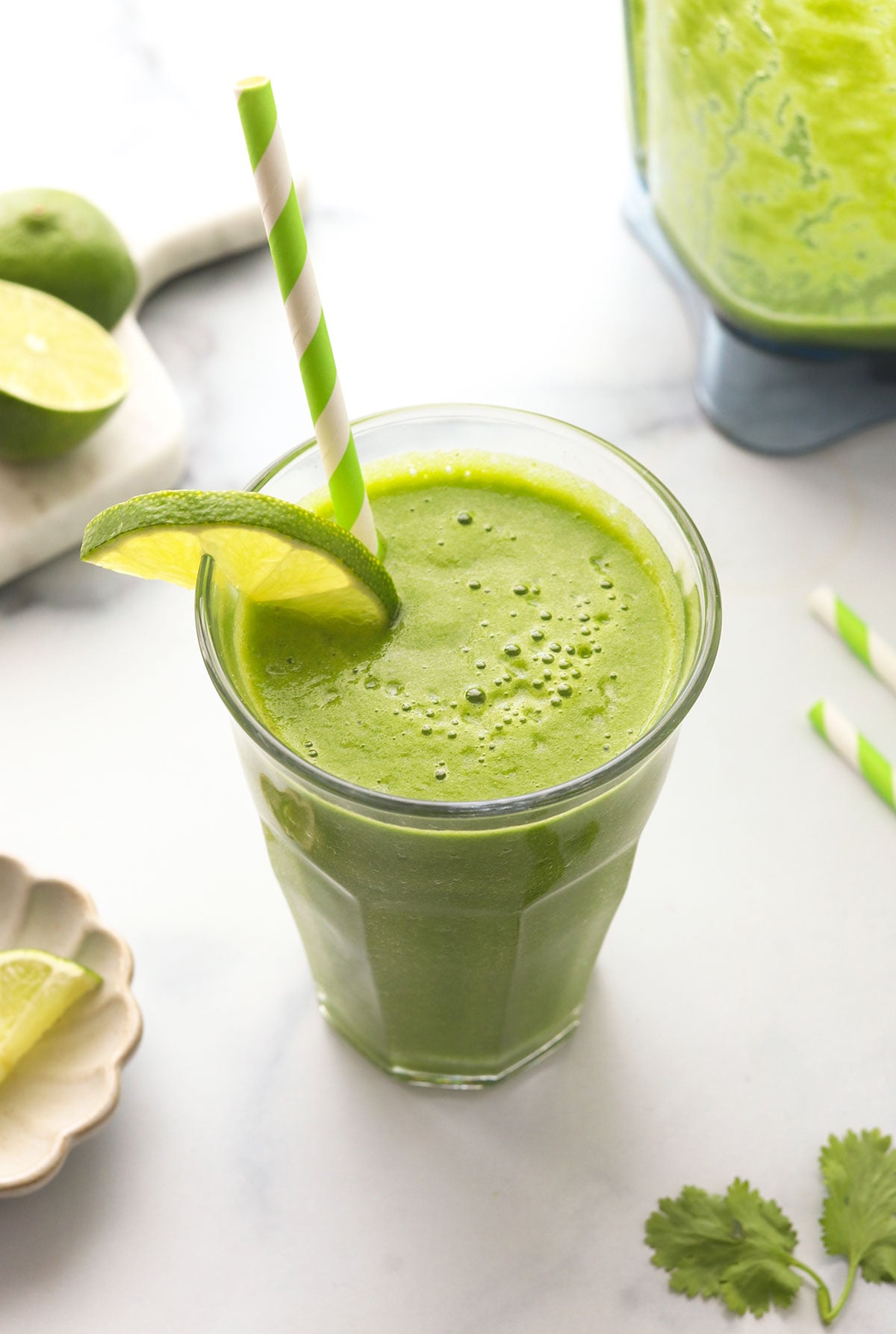 Don't Fear the Green: Enjoy This Healthy Blended Lemonade